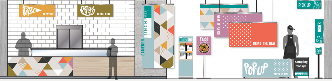 aramark lunchpad middle school cafe concept